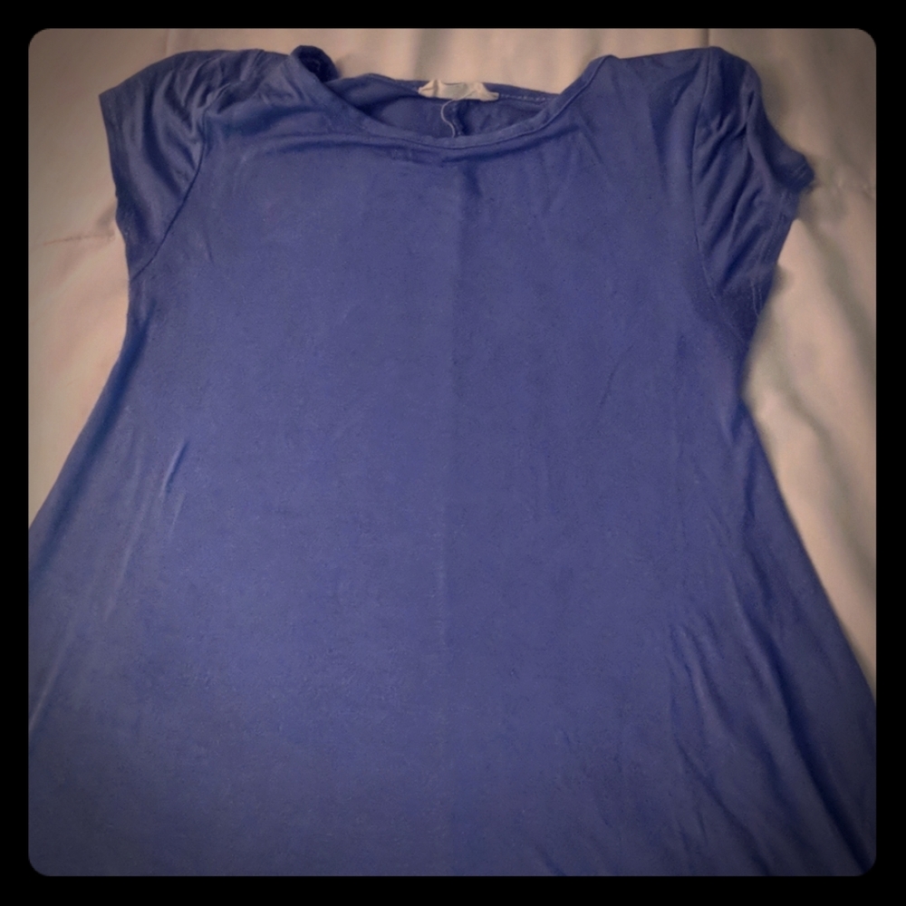 Blue dress